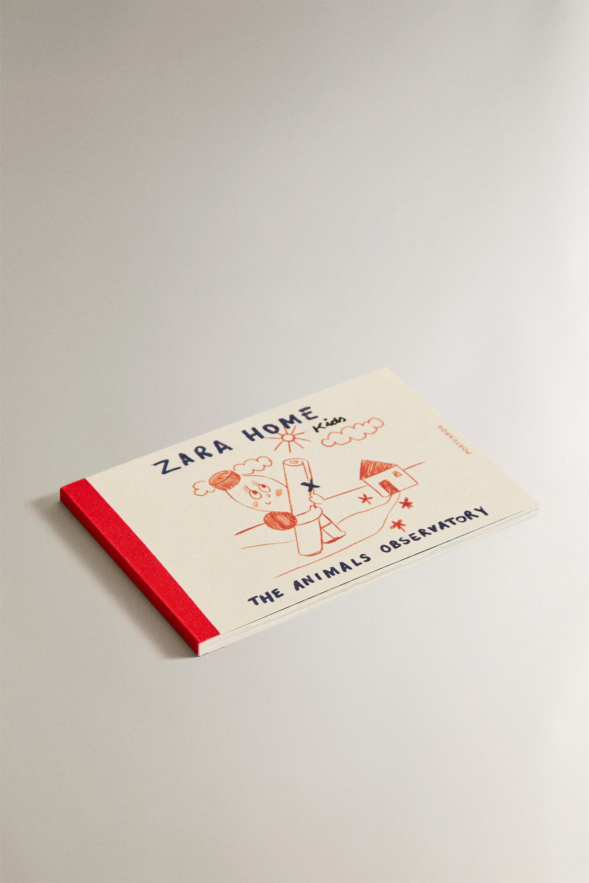 LIMONCELLA X THE ANIMALS OBSERVATORY POSTCARD NOTEBOOK